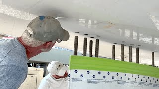 Project Bavaria C38 Keel Install [upl. by Ettedualc327]