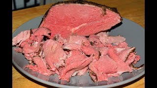 Sous Vide Roast  Sirloin Tip Roast Recipe [upl. by Ttnerb]