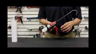 How To Use Newborns ULite Caulk Gun [upl. by Sicard]