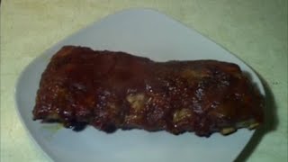 Cast Iron BBQ Ribs Recipe [upl. by Basil]