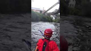 Wupper Elberfeld wuppertal kayaking nrw [upl. by Ellebanna]