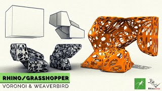 Grasshopper Tutorial for Beginners  Voronoi amp Weaverbird [upl. by Tarrah]