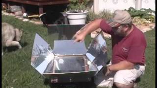 Cooking Pork Roast and Apples in a Solar Oven [upl. by Simona]