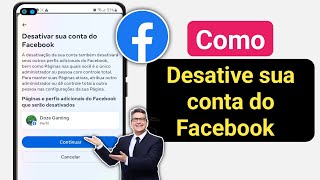 Como DESATIVAR CONTA DO FACEBOOK em 2023  Como desativar conta do Facebook [upl. by Egerton222]