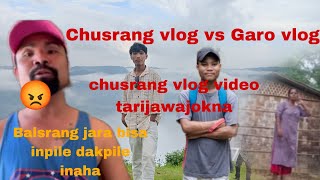 Chusrang vlog vs Garo vlog Sawa Sana support [upl. by Animor]