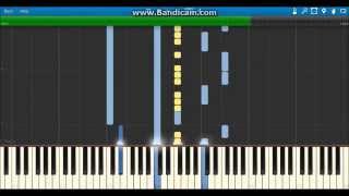 quotMedalquot Kurt Angle WWE Theme  Piano Synthesia [upl. by Lehcear]