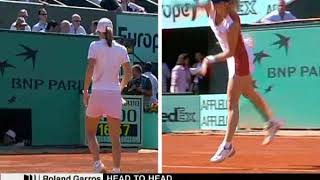 2006 RG SF Henin vs Clijsters [upl. by Aidnahs]