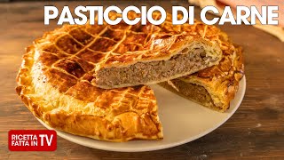 PASTICCIO DI CARNE di Benedetta Rossi  Ricetta TV Fatto in Casa per Voi [upl. by Forlini]