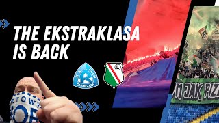 RUCH CHORZÓW VS LEGIA WARSZAWA  EKSTRAKLASA IS BACK [upl. by Rintoul]