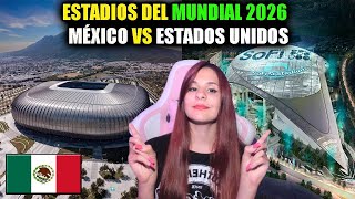 🔴ARGENTINA REACCIONA a ESTADIOS MEXICANOS vs ESTADIOS DE EEUU 🔥 [upl. by Adnuahsar]