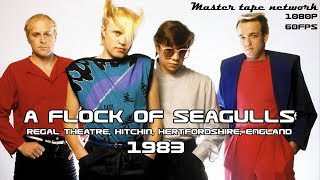 A Flock of Seagulls Live in England 1983 Master Tape Network 60fps HD [upl. by Hege]