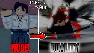 Noob To BANKAI Duality Mythical In Type SoulRoblox [upl. by Arahat]