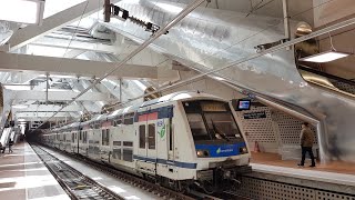 PROLONGEMENT RER🟪Ligne E🟪🚈MI2N Eole Z 22500  Magenta – Gare du Nord➡️Nanterre  La Folie [upl. by Alban]