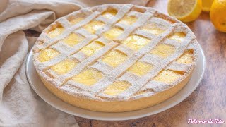 CROSTATA RICOTTA E LIMONE  Ricetta Facile  Polvere di Riso [upl. by Naillig]