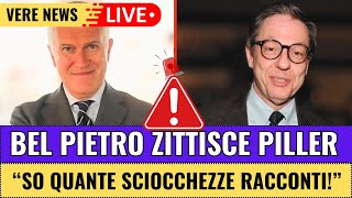 ☝🏻BELPIETRO quotSBOTTAquot ZITTISCE E LITIGA CON IL GIORNALISTA Tedesco Piller 🎭 Avete Raccontato Menzogne [upl. by Eolanda]