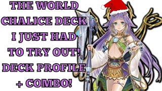 RUNICK WORLD CHALICE DECK PROFILE  COMBO yugioh [upl. by Leidba]