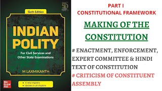 M Laxmikanth  Indian Polity  Making of Constitution  Chapter 2  Part 3  UPSCPCSSSC [upl. by Magnien]