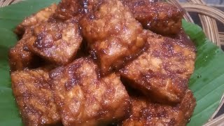 BACEM TEMPE TANPA AIR KELAPA  super enak dan gurih simple bikinnya [upl. by Bibah]