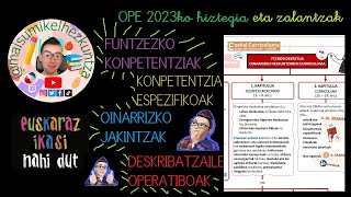 OPE 2023 maisumaistrak EAE🙌🏻 OPE 2023ko hiztegia eta zalantzak 📖 Lehen Hezkuntza Laguntza [upl. by Aicenra]