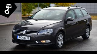 Volkswagen Passat B7 16 TDI Bluemotion Тестдрайв zhmuraTV [upl. by Breed]