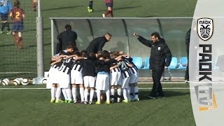 ΠΑΟΚ Κ12  Μπαρτσελόνα Vs ΠΑΟΚ 12  PAOK TV [upl. by Otreblig896]