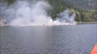 HMCS Annapolis Sinking April 4th 2015 [upl. by Kcirrag]