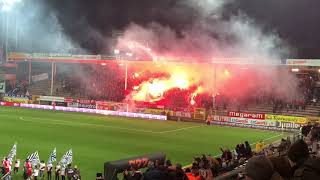 27012018 Sfeer RAFC fans in Charleroi [upl. by Aria]