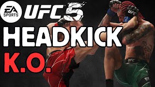 High Level Div 20 Striking  UFC 5 Online Ranked [upl. by May54]