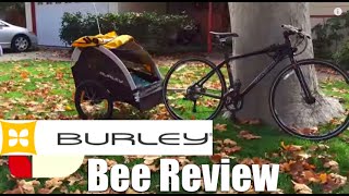 Burley Bee Bike Trailer Review [upl. by Eki378]