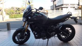 AKRAPOVIC アクラボビッチエキゾーストサウンドを聞け 2015 YAMAHA MT09 TRACER 京都府 FZ09 ヤマハMT09 トレーサー FJ09 [upl. by Trotter]