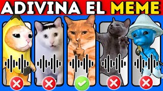 Adivina El Meme Por La Canción😀🎶Edición GATOS😺Gato Chipi Chipi😺Gato Banana😺Gato Pitufo💙😺Gato Mewing😺 [upl. by Nivi161]