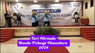 Tari Nirmala Oleh Guru TK Pelangi Nusantara Kediri [upl. by Grizel602]