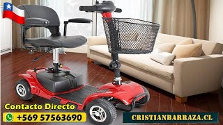 Scooter electrico minusvalido Mod XINOU S43 [upl. by Atteuqahs]