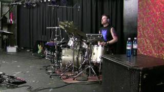 Sean Reinert soundcheck and quotdrumsoloquot in HD [upl. by Welbie]