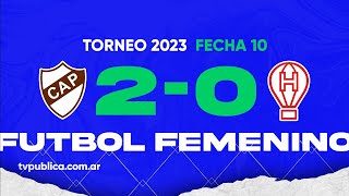 Platense vs Huracán Fecha 10 del Campeonato Femenino YPF Torneo 2023 [upl. by Crenshaw]