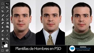 Plantillas de Trajes de Hombres en PSD [upl. by Ahsimac]