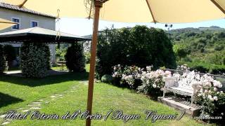 Hotel Osteria dellOrcia Bagno Vignoni Toscana Tuscany [upl. by Elleved]