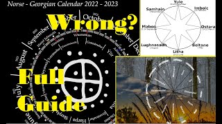 The Norse Calendar Explanation [upl. by Issirk929]