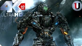 Optimus Prime vs Galvatron amp Lockdown Transformers Age of Extinction  2014 CLIP IMAX 4K [upl. by Rexferd687]