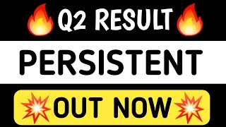 Persistent q2 results 2024Persistent q2 resultsPersistent latest newsPersistent share news today [upl. by Suzie]