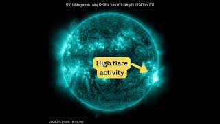 Sun news May 13 2024 HIGH X flare potential continues [upl. by Adnamar100]