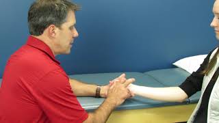 Tinels Sign at the Wrist for Carpal Tunnel Syndrome with Paul Marquis PT [upl. by Ynnaffit]