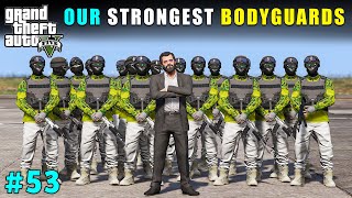 STRONGEST BODYGUARDS FOR MICHAELS SECURITY  GTA V GAMEPLAY 53 [upl. by Handler]