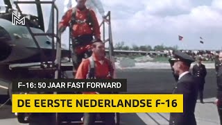 De eerste Nederlandse F16 gevlogen door kapitein Wim Sneek  Afl 10  F16 50 JAAR FAST FORWARD [upl. by Elladine]