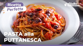 PASTA alla PUTTANESCA – LA RICETTA PERFETTA E chi se la scorda più 🍅❤️ [upl. by Rosenberg147]