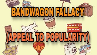 APPEAL TO POPULARITY Bandwagon Fallacy in TAGALOG [upl. by Ybbed]