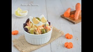 Insalata fredda di riso Venere  ricetta facile e veloce [upl. by Ecerehs]