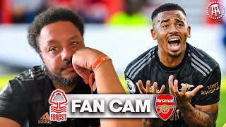 Nottingham Forest 10 Arsenal  TROOPZ FAN CAM  EMBARRASSING WAY TO GO OUT [upl. by Jammie]