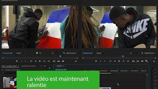 Ralentir ou accélérer une vidéo montage vidéo [upl. by Enirhtac]