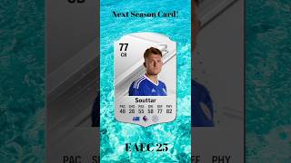 Souttar FC25 Card souttar australia leicestercity englishpremierleague fc25 fifa asia aus [upl. by Retsof75]